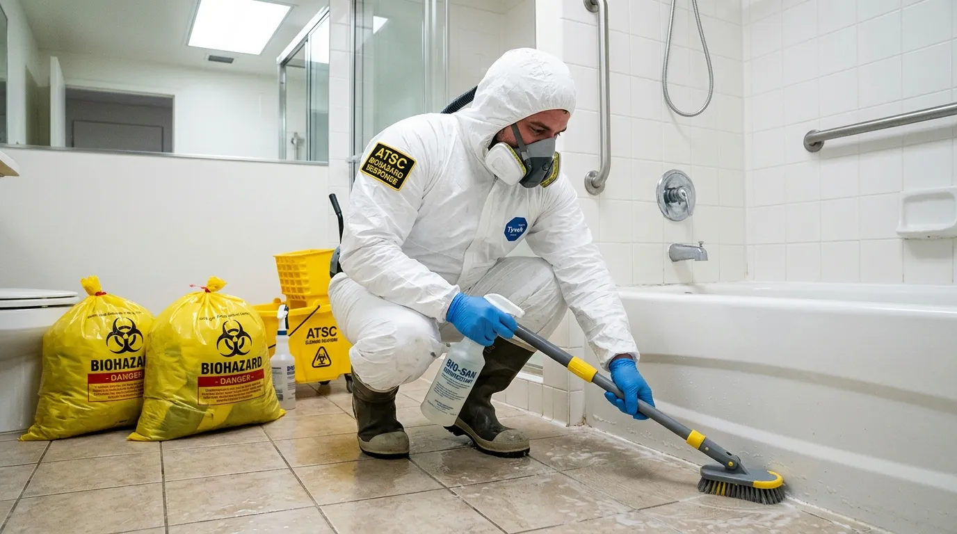 Decontamination equipment deployed for Blood Cleanup in Druid Hills